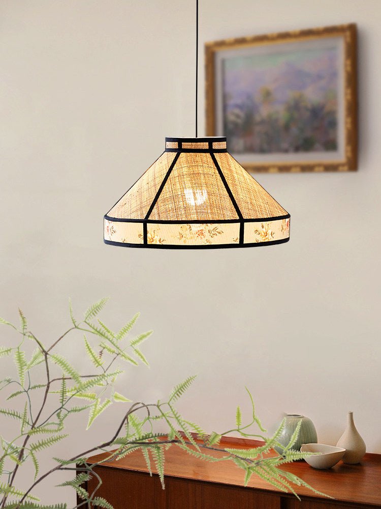 Modern Woven Pendant Light — Pendant Light | Maison Monashee — view 8