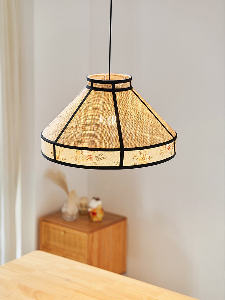Modern Woven Pendant Light — Pendant Light | Maison Monashee — view 9