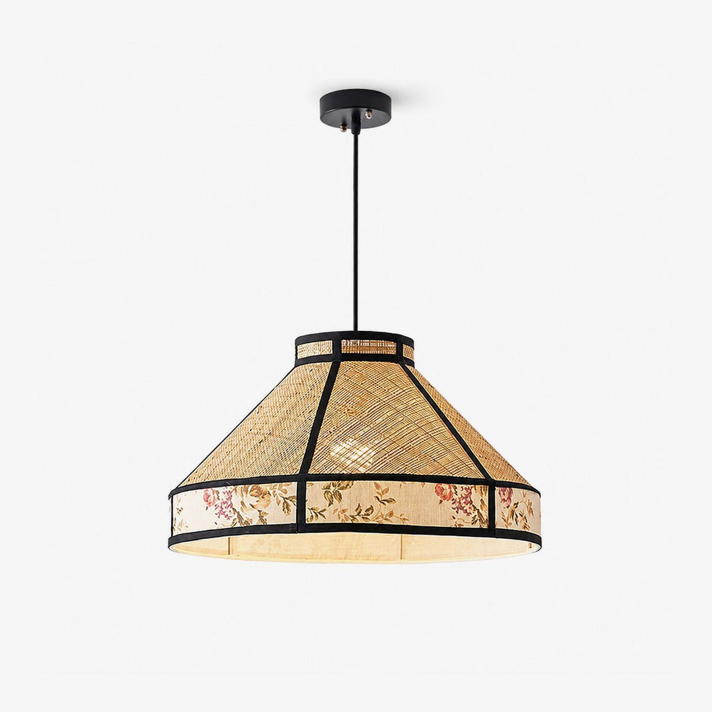 Modern Woven Pendant Light — Pendant Light | Maison Monashee — view 13