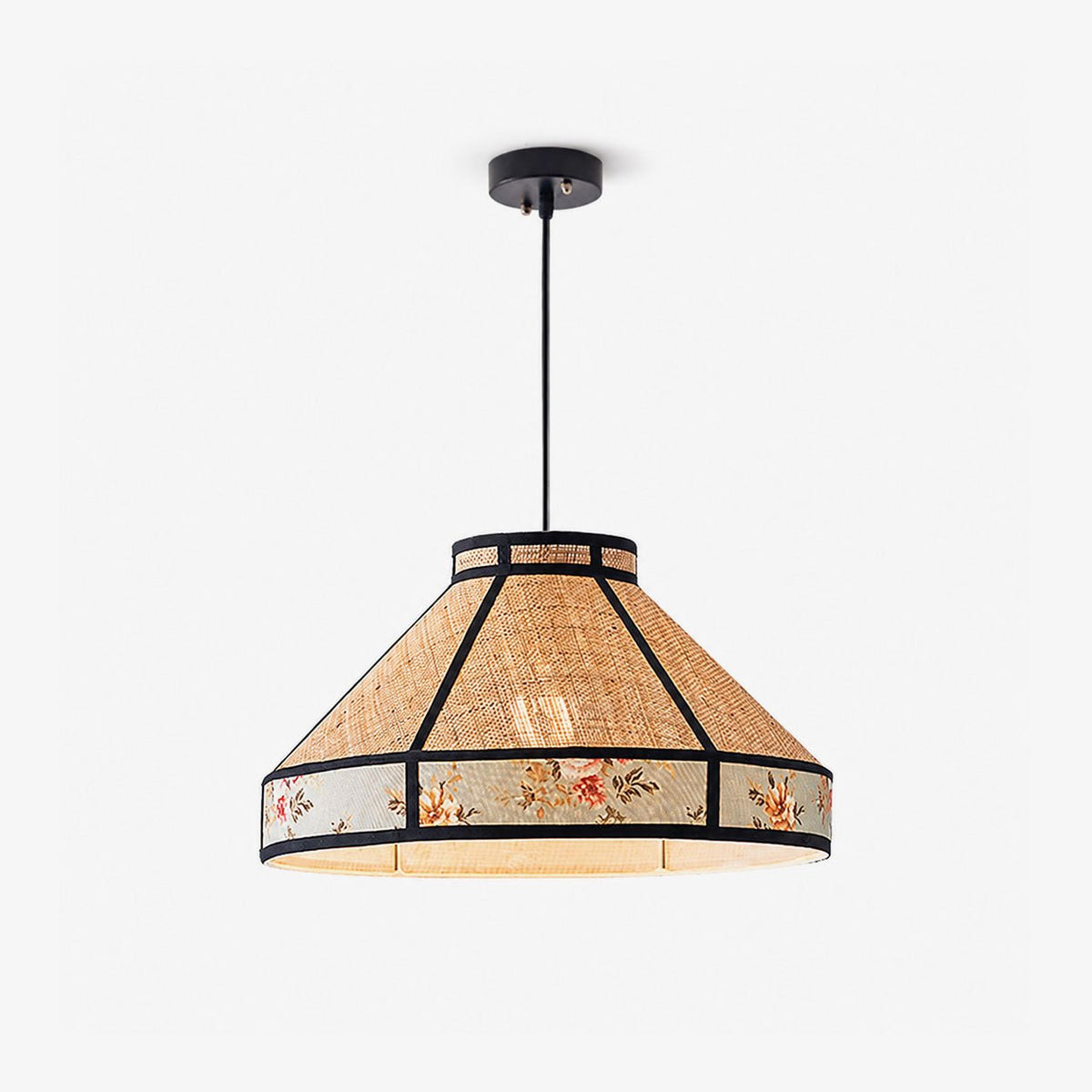 Modern Woven Pendant Light — Pendant Light | Maison Monashee — view 14