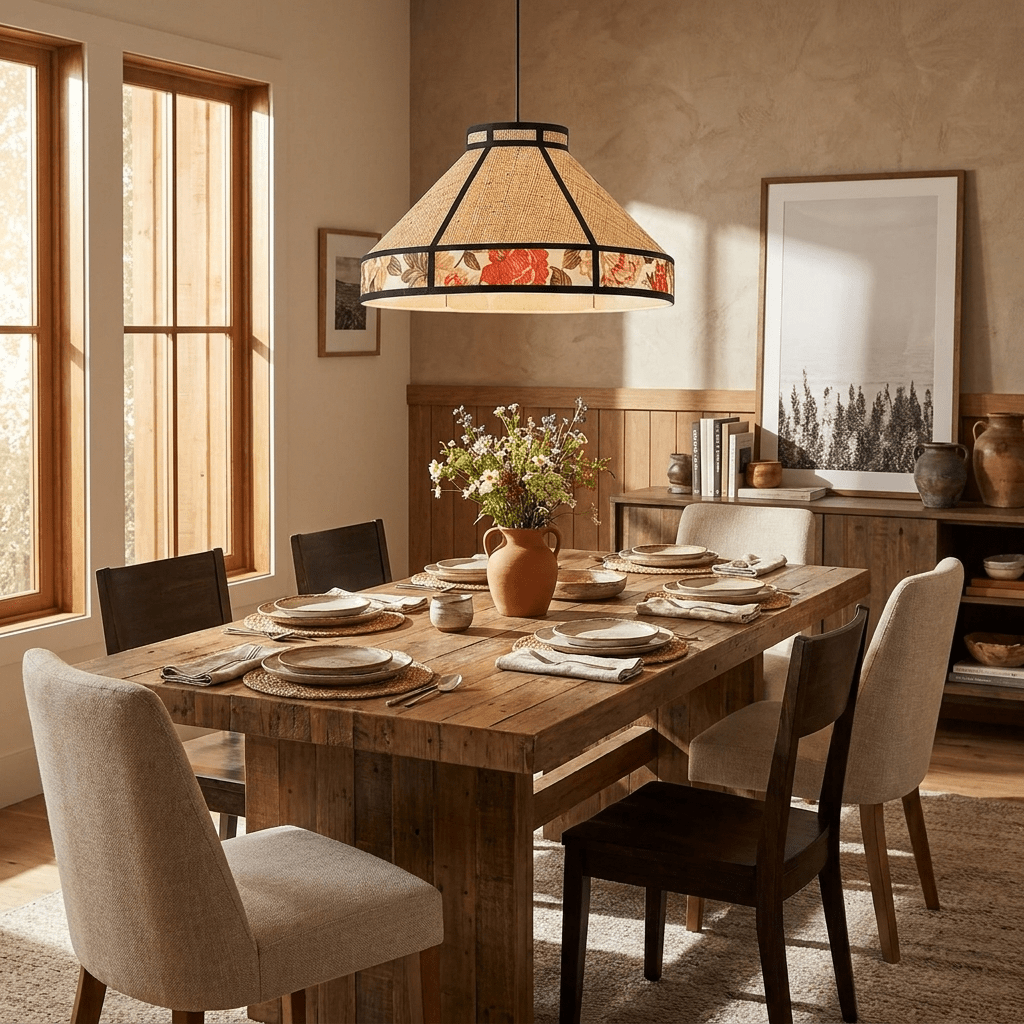 Modern Woven Pendant Light — Pendant Light | Maison Monashee — view 7