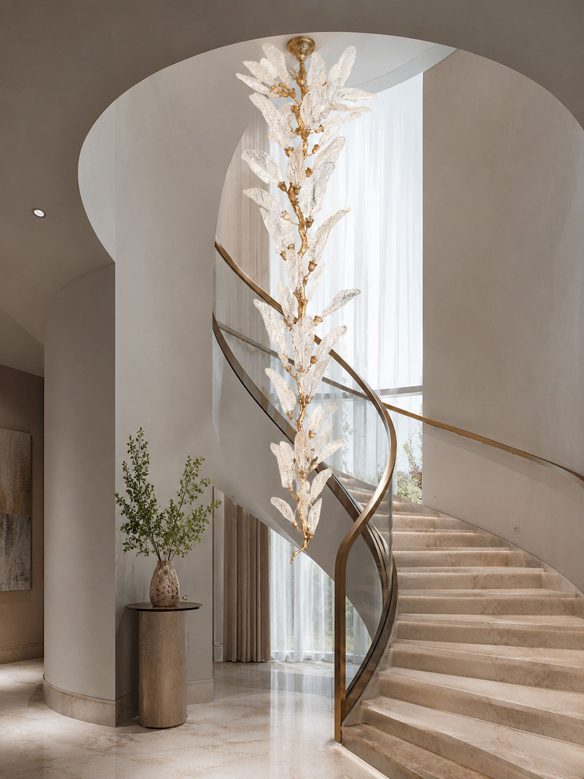 LED Branch Chandelier — Chandelier | Maison Monashee — view 6