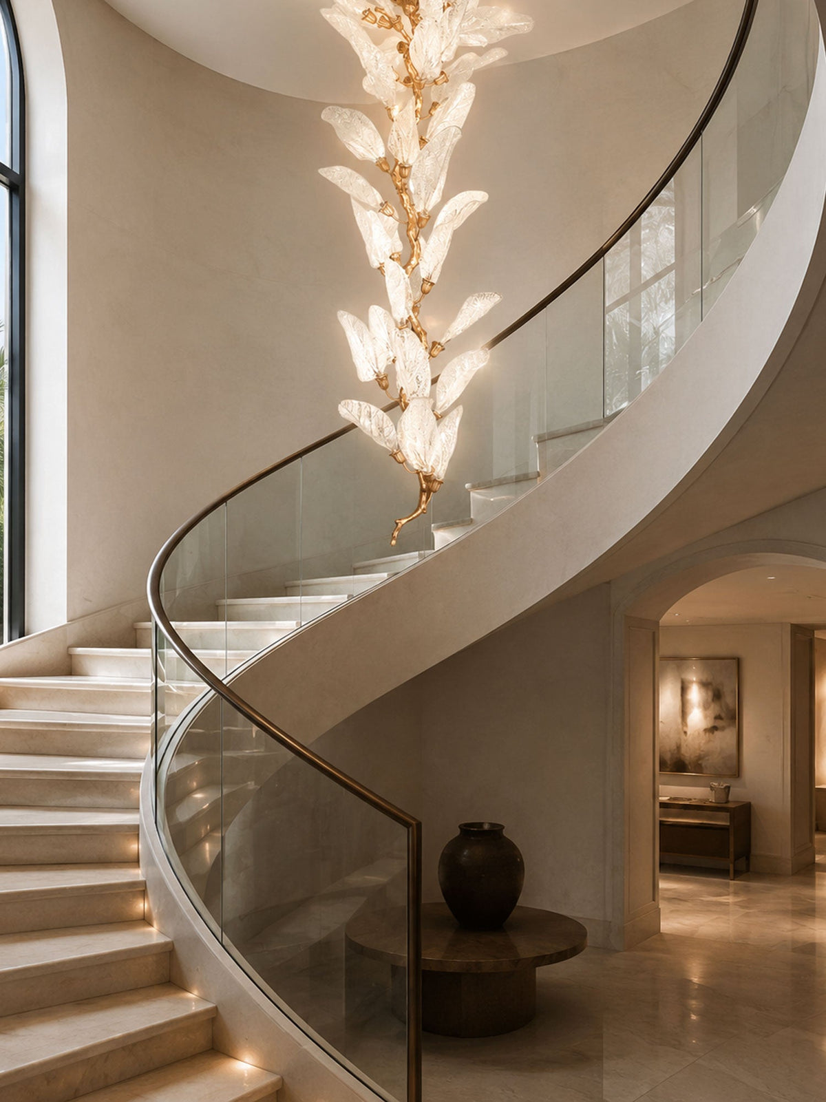 LED Branch Chandelier — Chandelier | Maison Monashee — view 5
