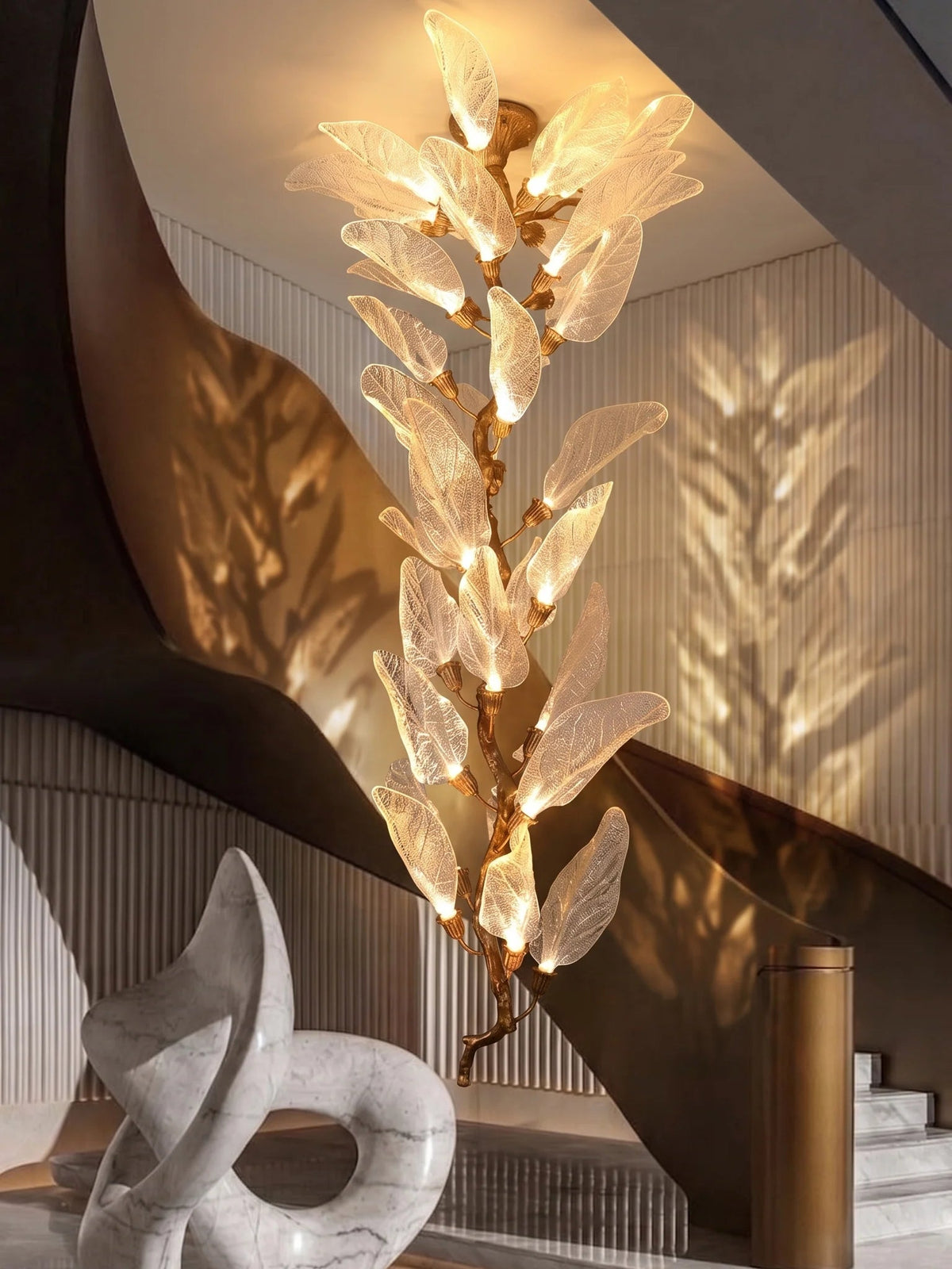LED Branch Chandelier — Chandelier | Maison Monashee — view 9
