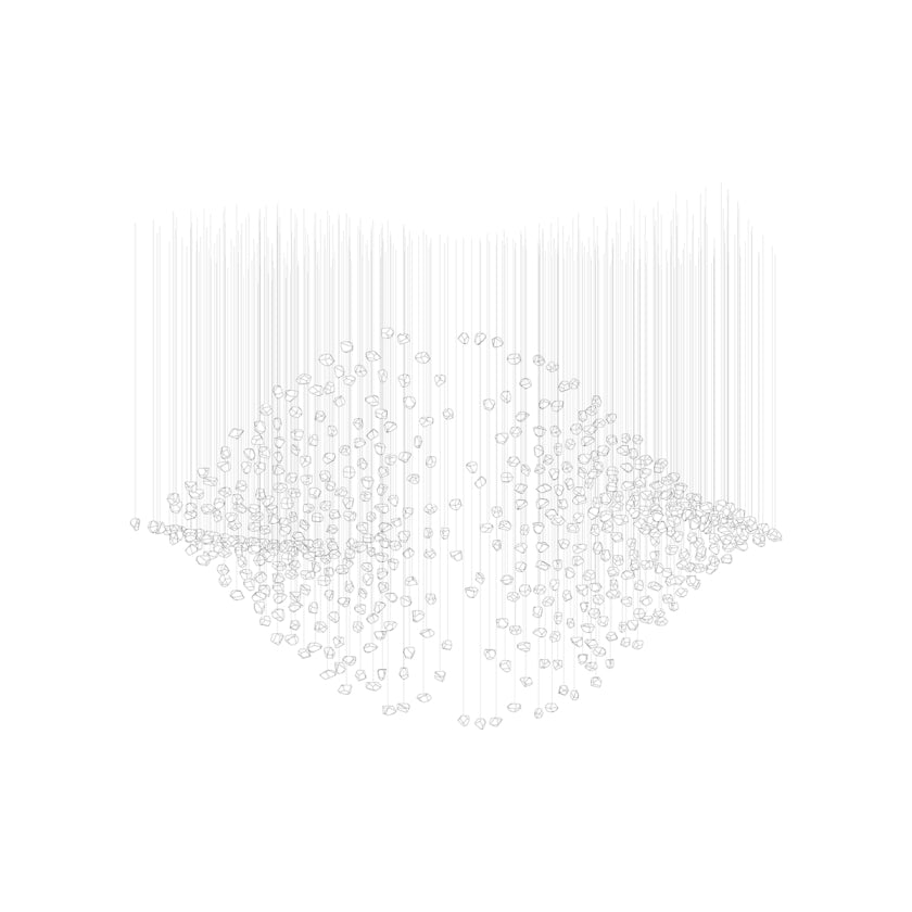 Amber Crystal Chandelier — Chandelier | Maison Monashee — view 80