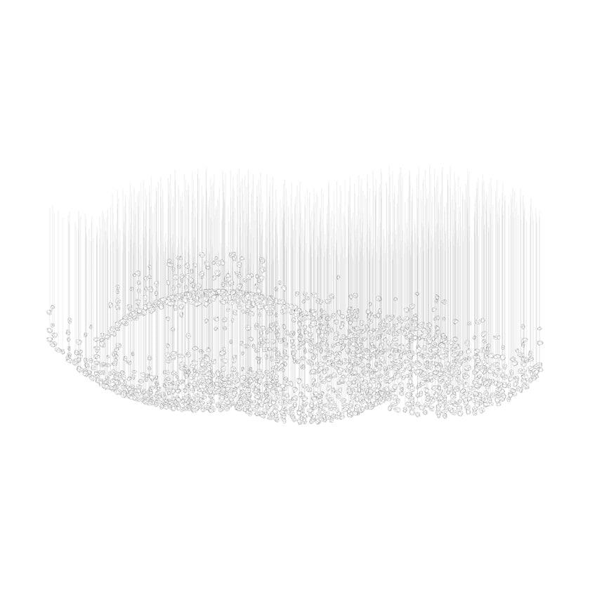 Amber Crystal Chandelier — Chandelier | Maison Monashee — view 91