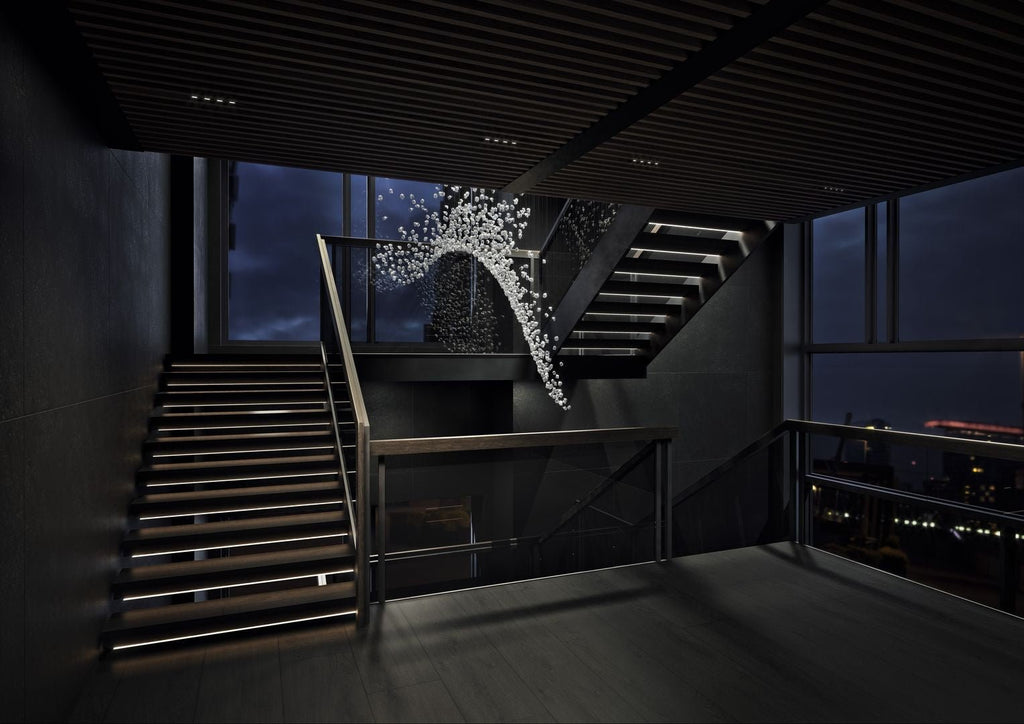Amber Crystal Chandelier — Chandelier | Maison Monashee — view 34
