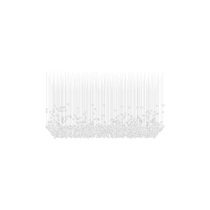 Amber Crystal Chandelier — Chandelier | Maison Monashee — view 86