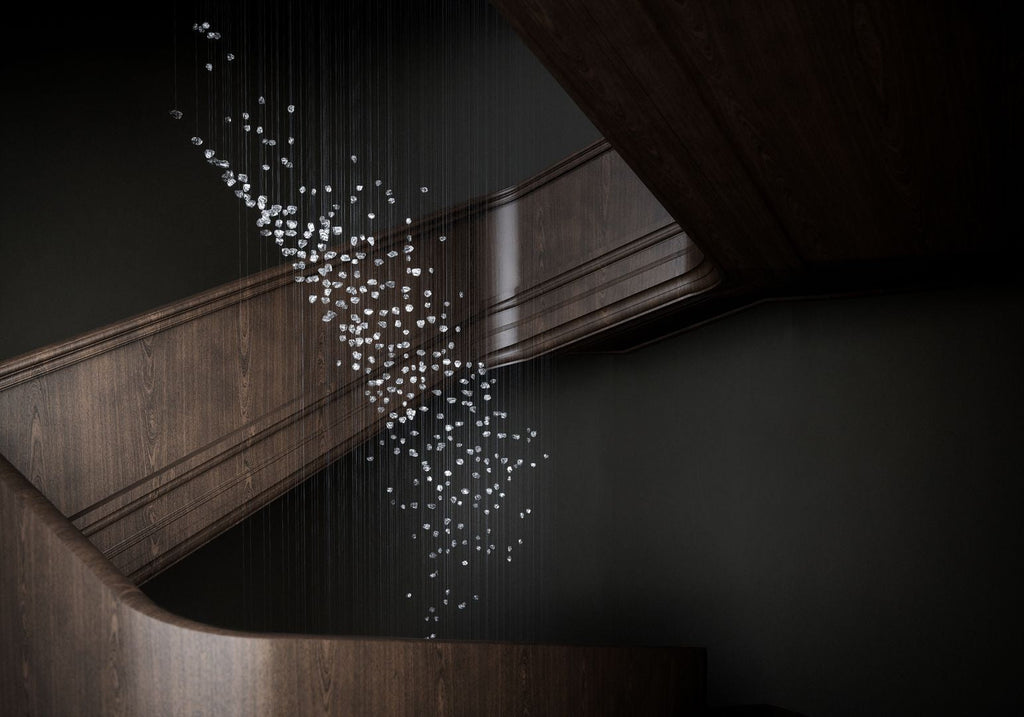 Amber Crystal Chandelier — Chandelier | Maison Monashee — view 36
