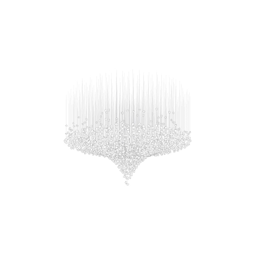 Amber Crystal Chandelier — Chandelier | Maison Monashee — view 76