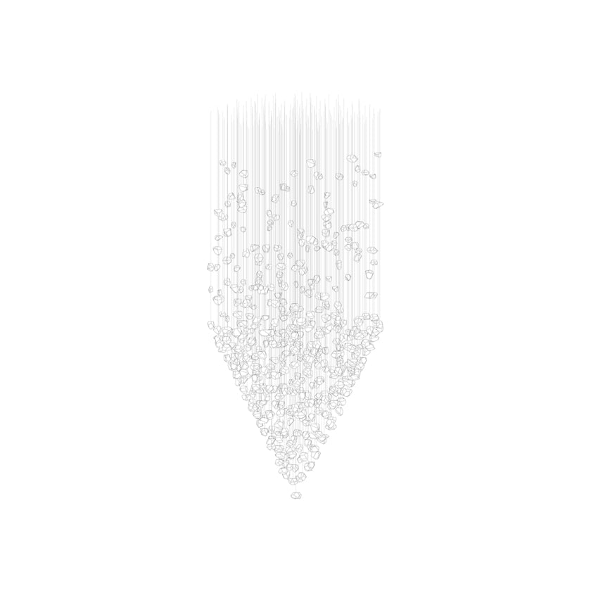 Amber Crystal Chandelier — Chandelier | Maison Monashee — view 73
