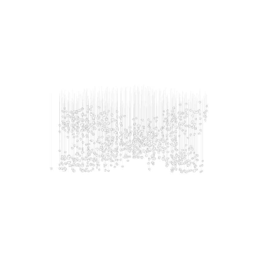 Amber Crystal Chandelier — Chandelier | Maison Monashee — view 75