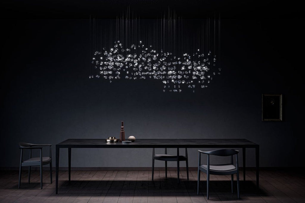 Amber Crystal Chandelier — Chandelier | Maison Monashee — view 39
