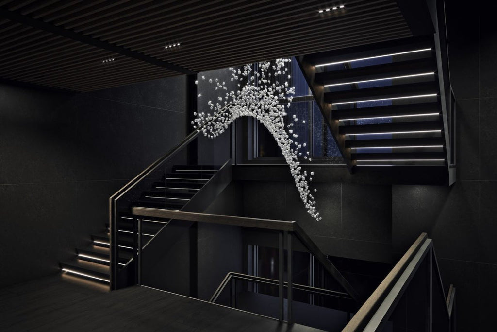 Amber Crystal Chandelier — Chandelier | Maison Monashee — view 40