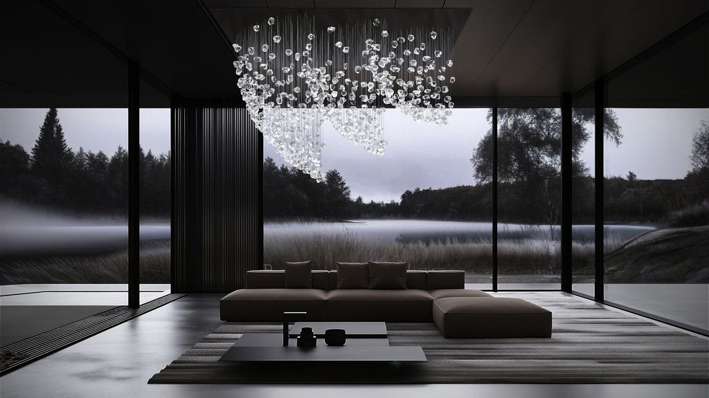 Amber Crystal Chandelier — Chandelier | Maison Monashee — view 41