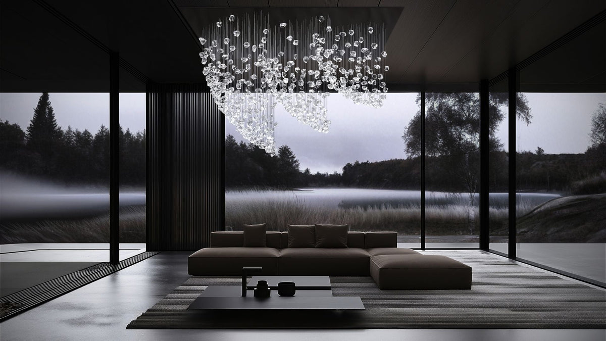 Amber Crystal Chandelier — Chandelier | Maison Monashee — view 41