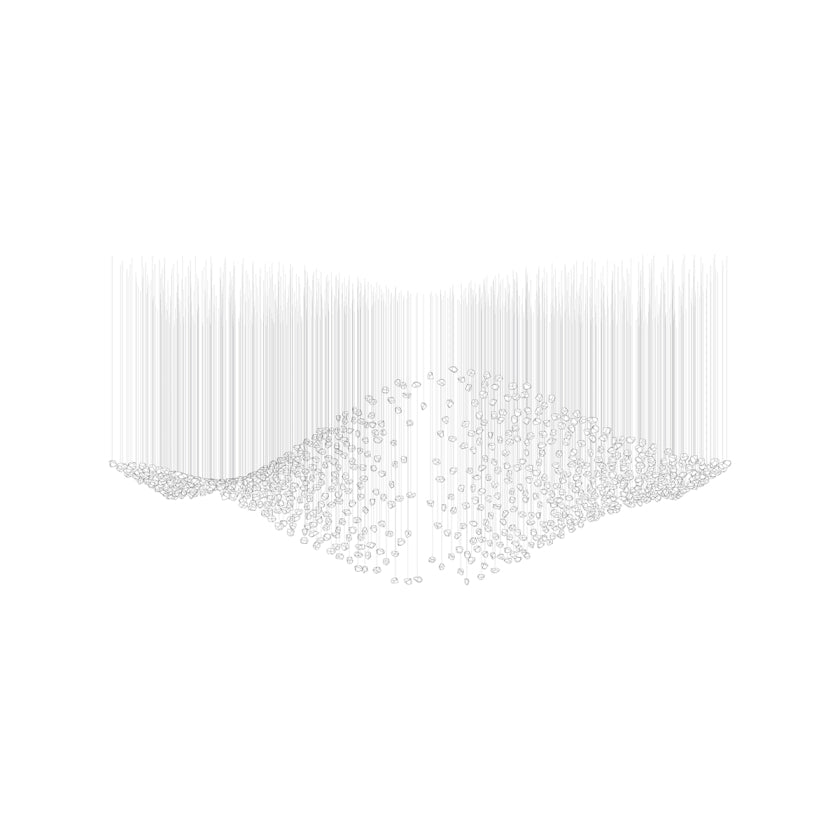 Amber Crystal Chandelier — Chandelier | Maison Monashee — view 89