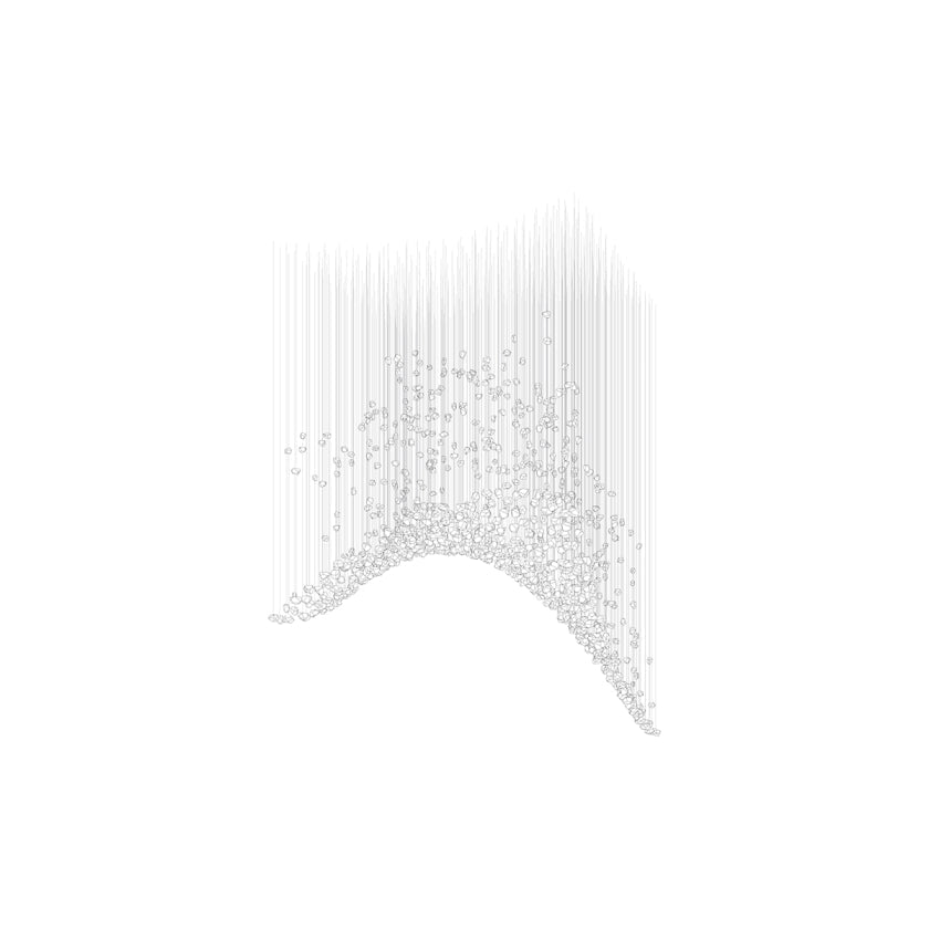 Amber Crystal Chandelier — Chandelier | Maison Monashee — view 85