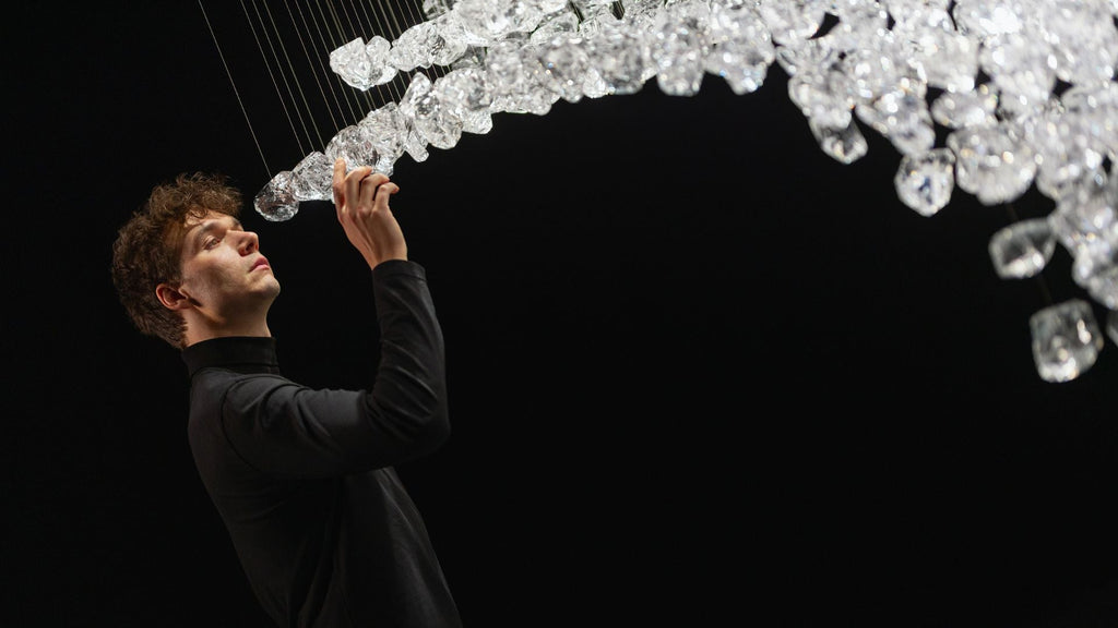 Amber Crystal Chandelier — Chandelier | Maison Monashee — view 29