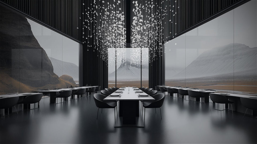 Amber Crystal Chandelier — Chandelier | Maison Monashee — view 16