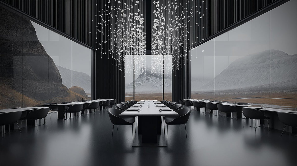 Amber Crystal Chandelier — Chandelier | Maison Monashee — view 16