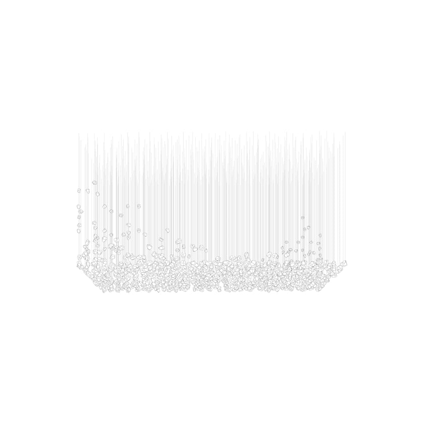 Amber Crystal Chandelier — Chandelier | Maison Monashee — view 82