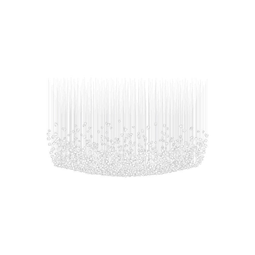 Amber Crystal Chandelier — Chandelier | Maison Monashee — view 96