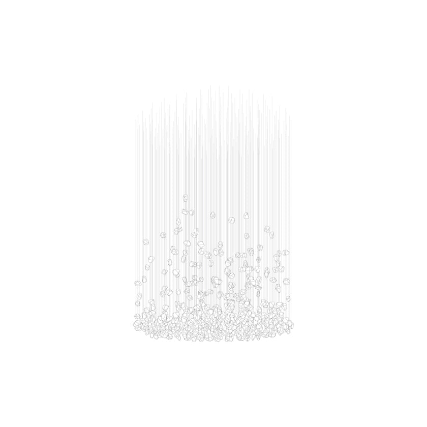 Amber Crystal Chandelier — Chandelier | Maison Monashee — view 77