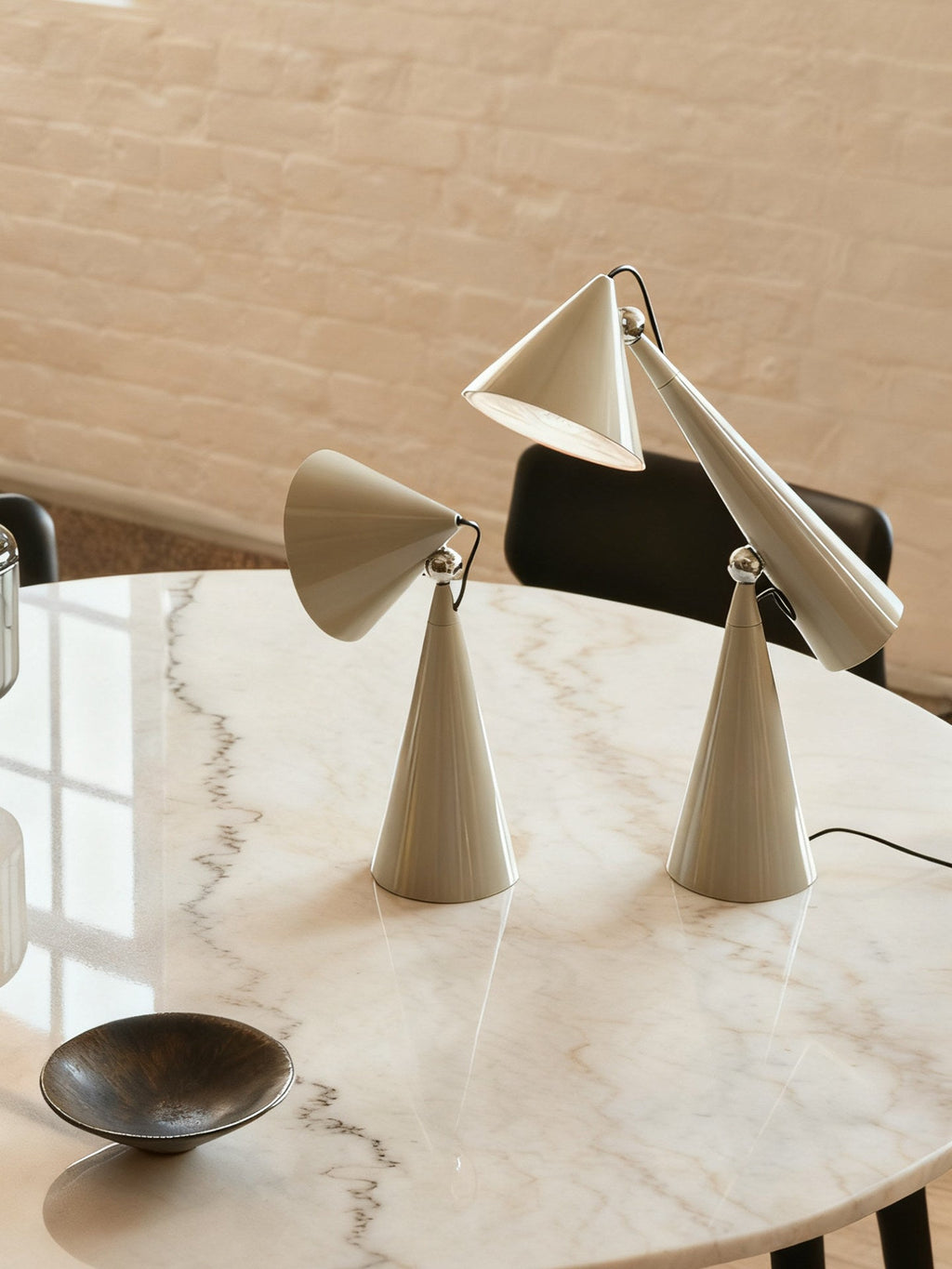 Cone Shaped Table Lamp — Table Lamp | Maison Monashee — view 2
