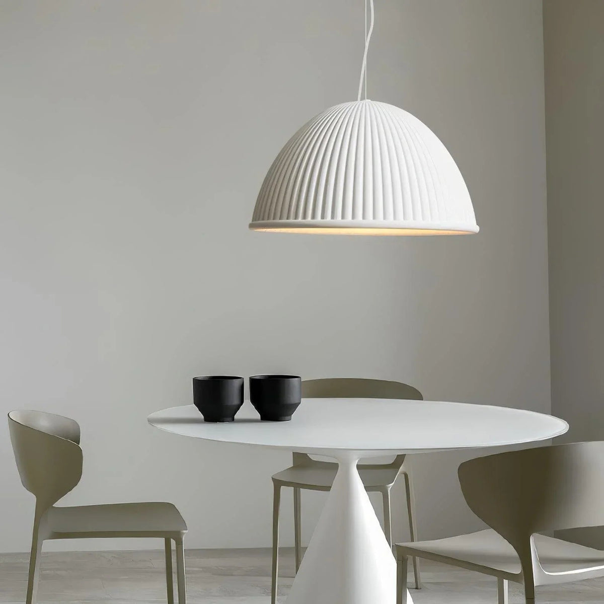 Red Dome Pendant Light — Pendant Light | Maison Monashee — view 2