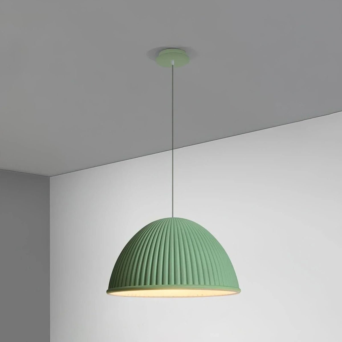 Red Dome Pendant Light — Pendant Light | Maison Monashee — view 13