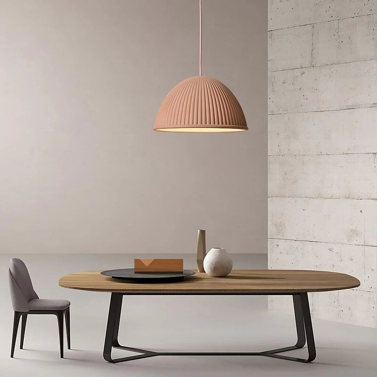 Red Dome Pendant Light — Pendant Light | Maison Monashee — view 15