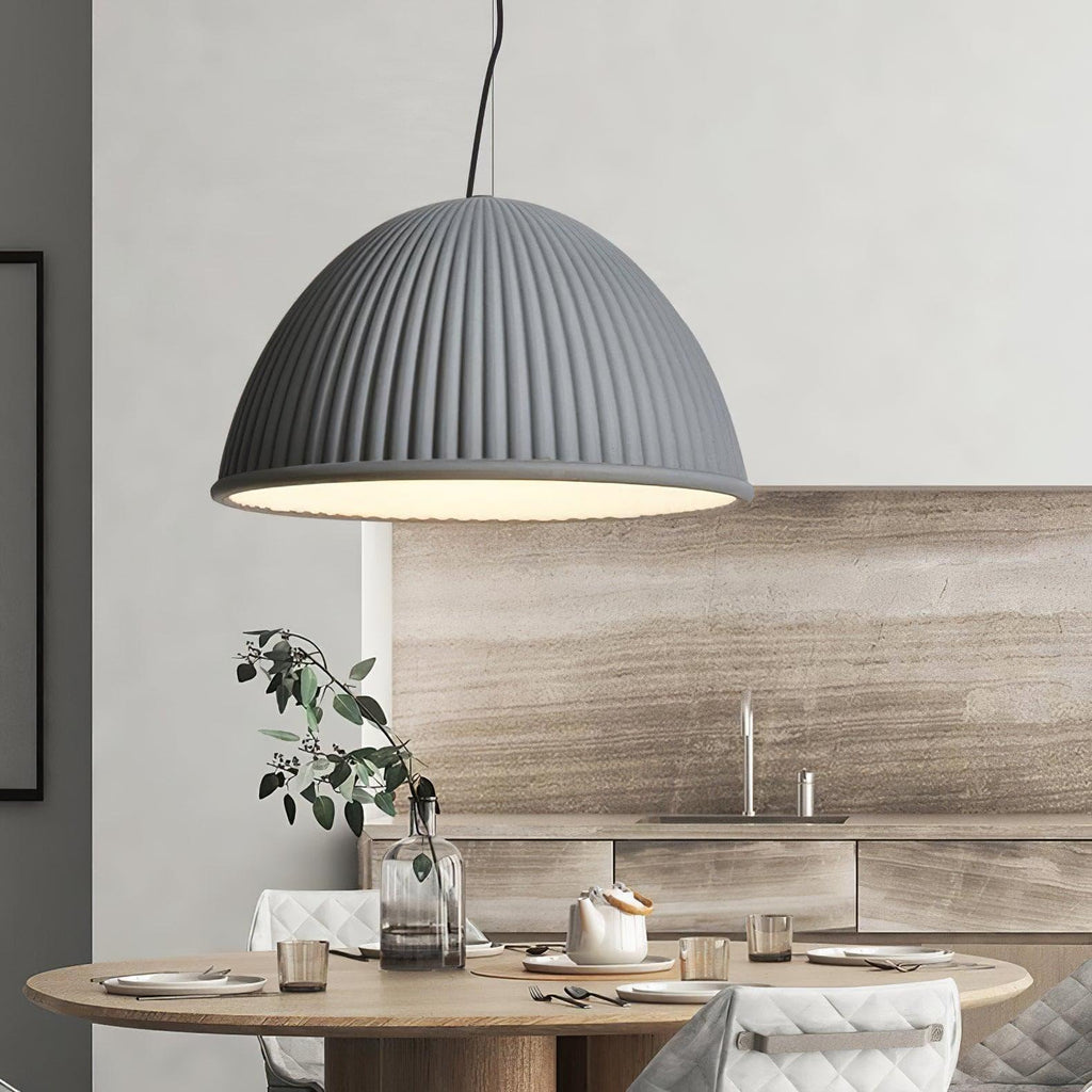 Red Dome Pendant Light — Pendant Light | Maison Monashee — view 3