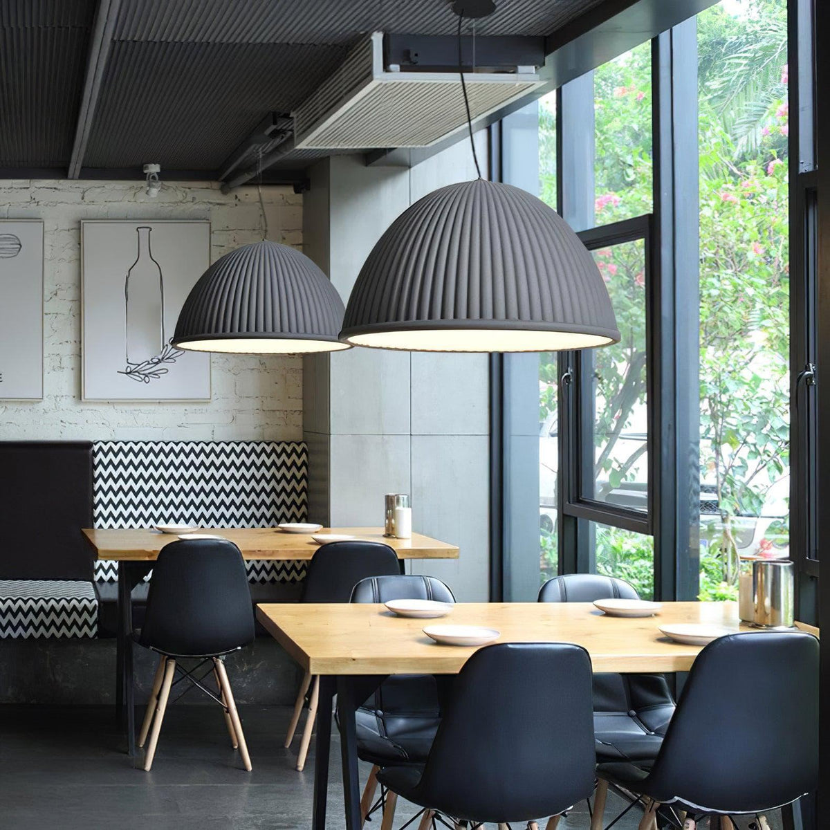 Red Dome Pendant Light — Pendant Light | Maison Monashee — view 22