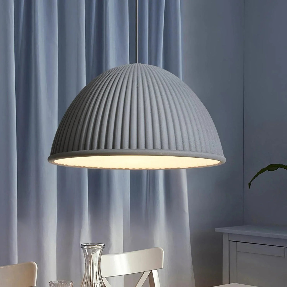 Red Dome Pendant Light — Pendant Light | Maison Monashee — view 27