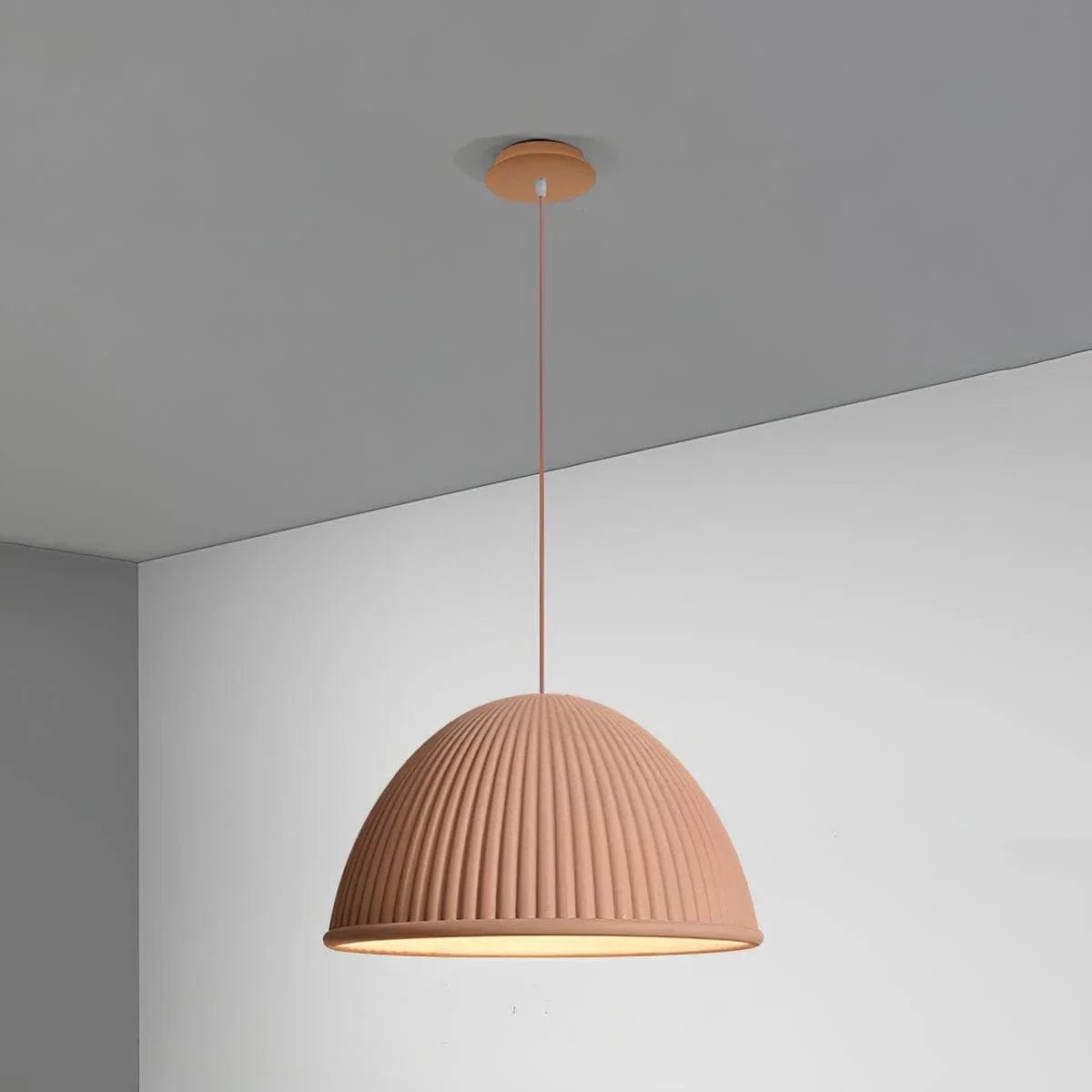 Red Dome Pendant Light — Pendant Light | Maison Monashee — view 29