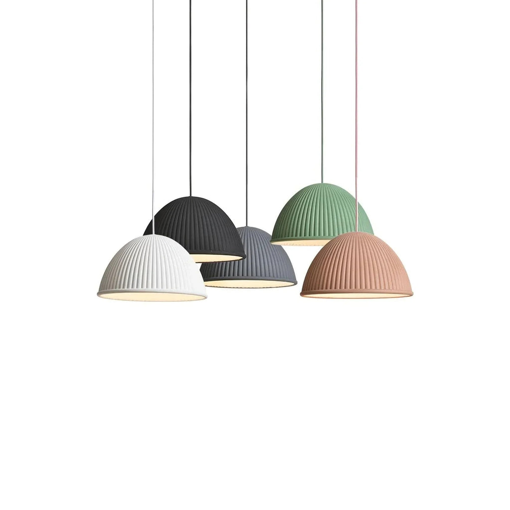 Red Dome Pendant Light — Pendant Light | Maison Monashee — view 4
