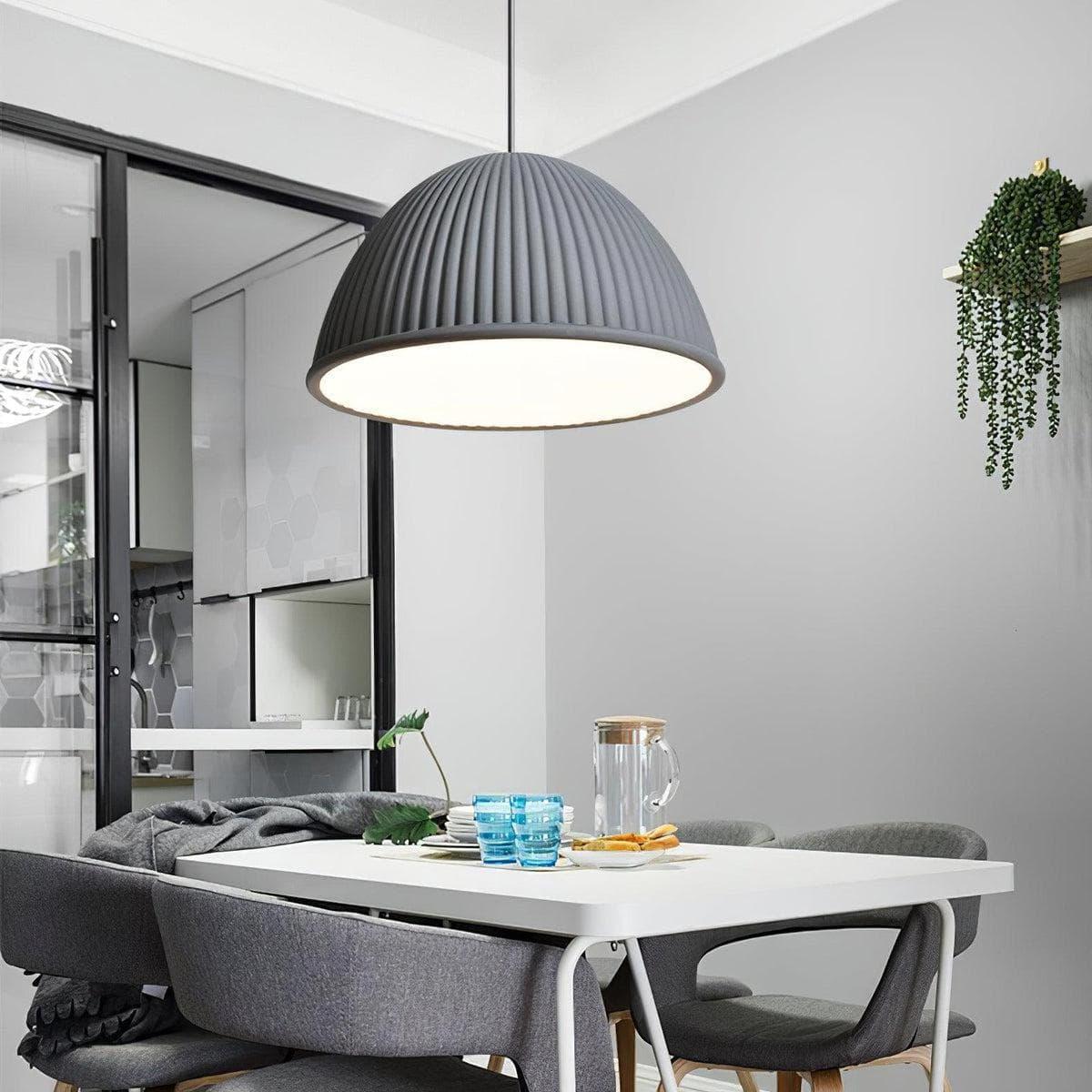 Red Dome Pendant Light — Pendant Light | Maison Monashee — view 5