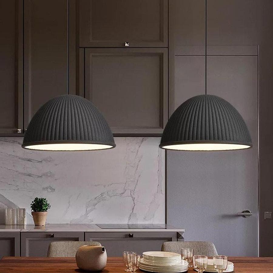 Red Dome Pendant Light — Pendant Light | Maison Monashee — view 6