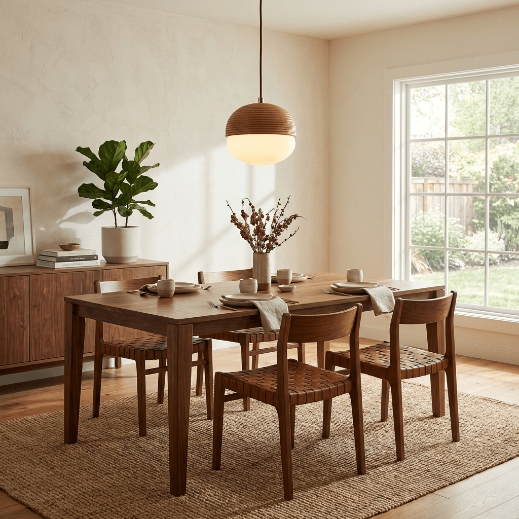 Ribbed Globe Pendant Light — Pendant Light | Maison Monashee — view 2