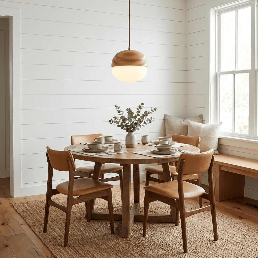 Ribbed Globe Pendant Light — Pendant Light | Maison Monashee — view 3
