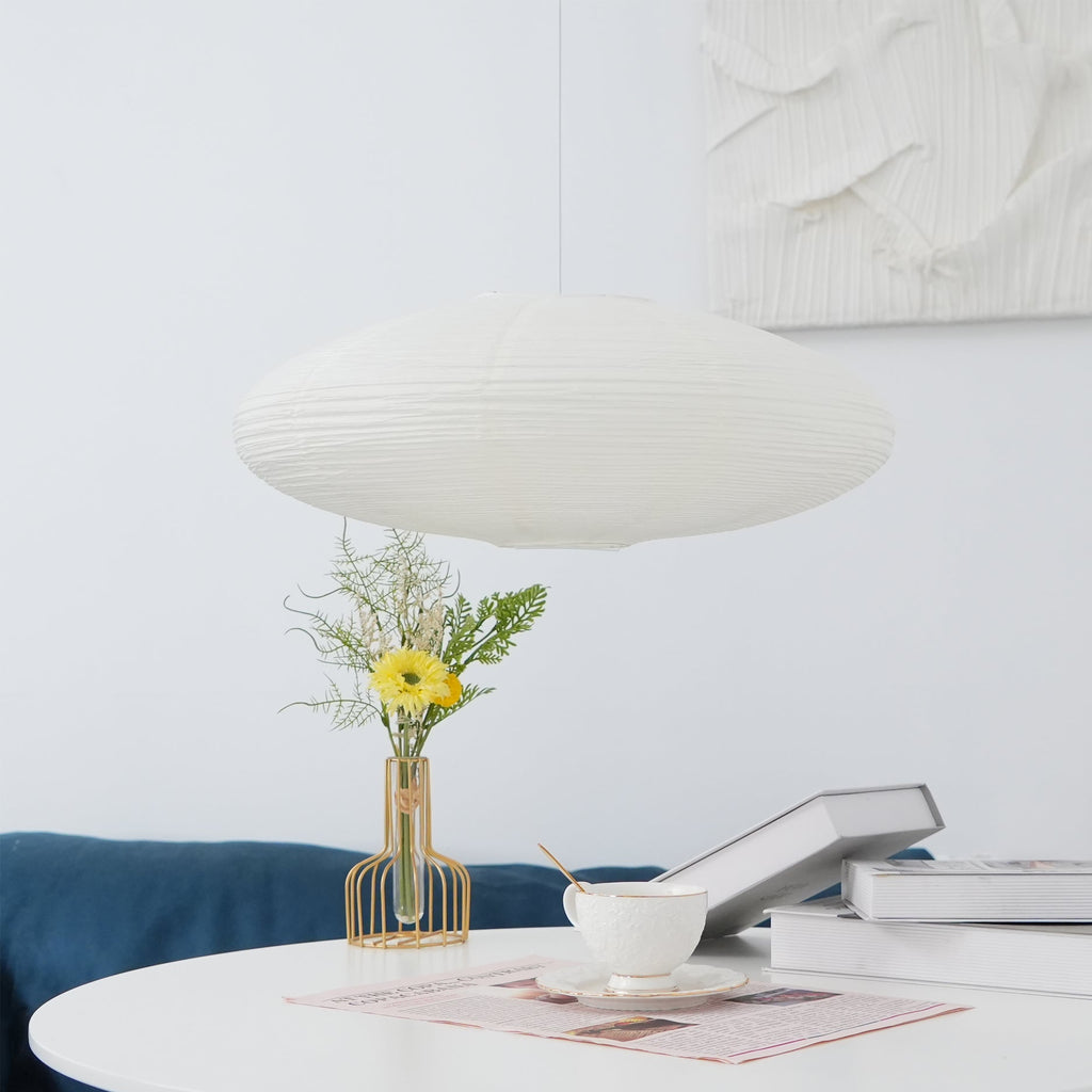 Washi Paper Pendant Light — Pendant Light | Maison Monashee — view 22