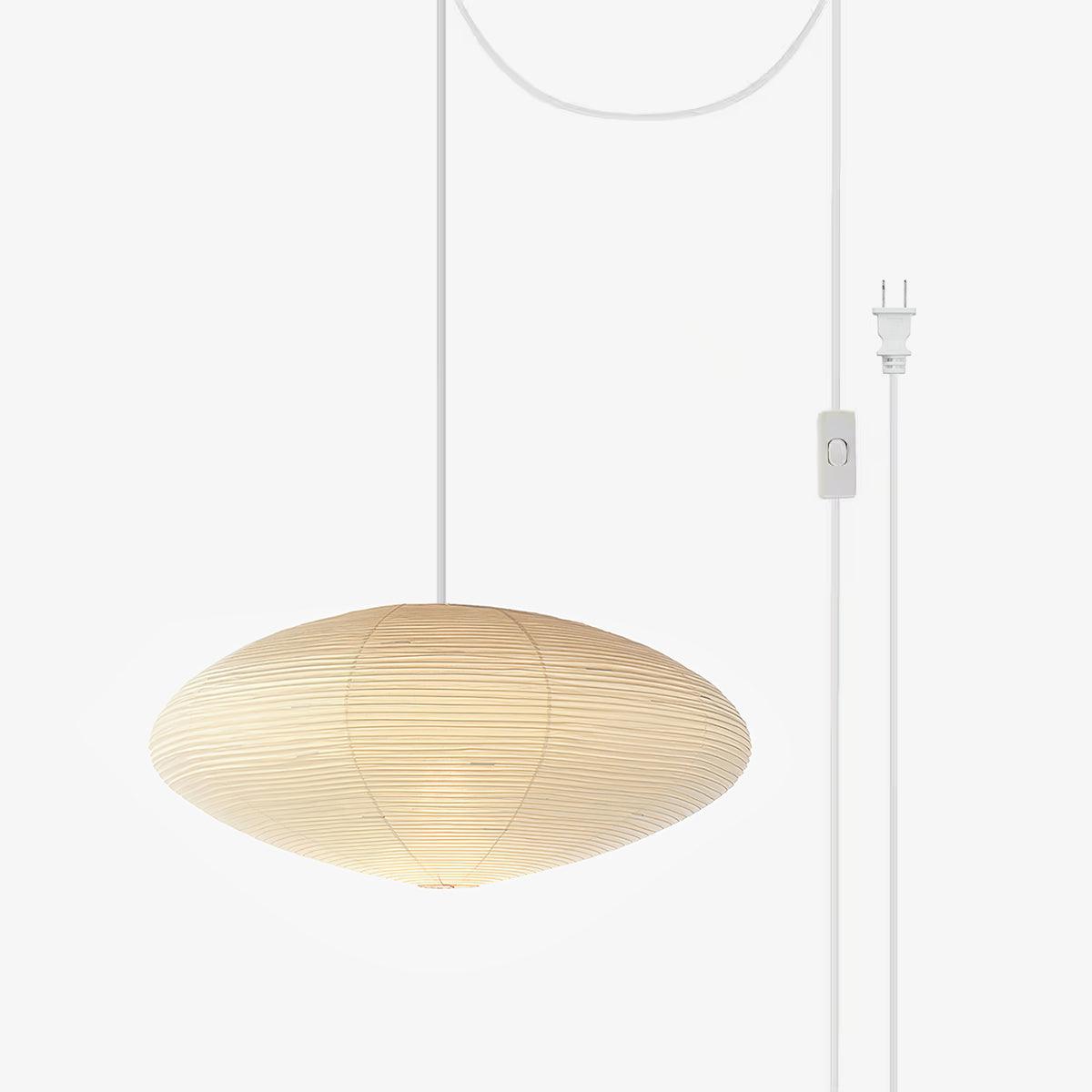 Washi Paper Pendant Light — Pendant Light | Maison Monashee — view 45
