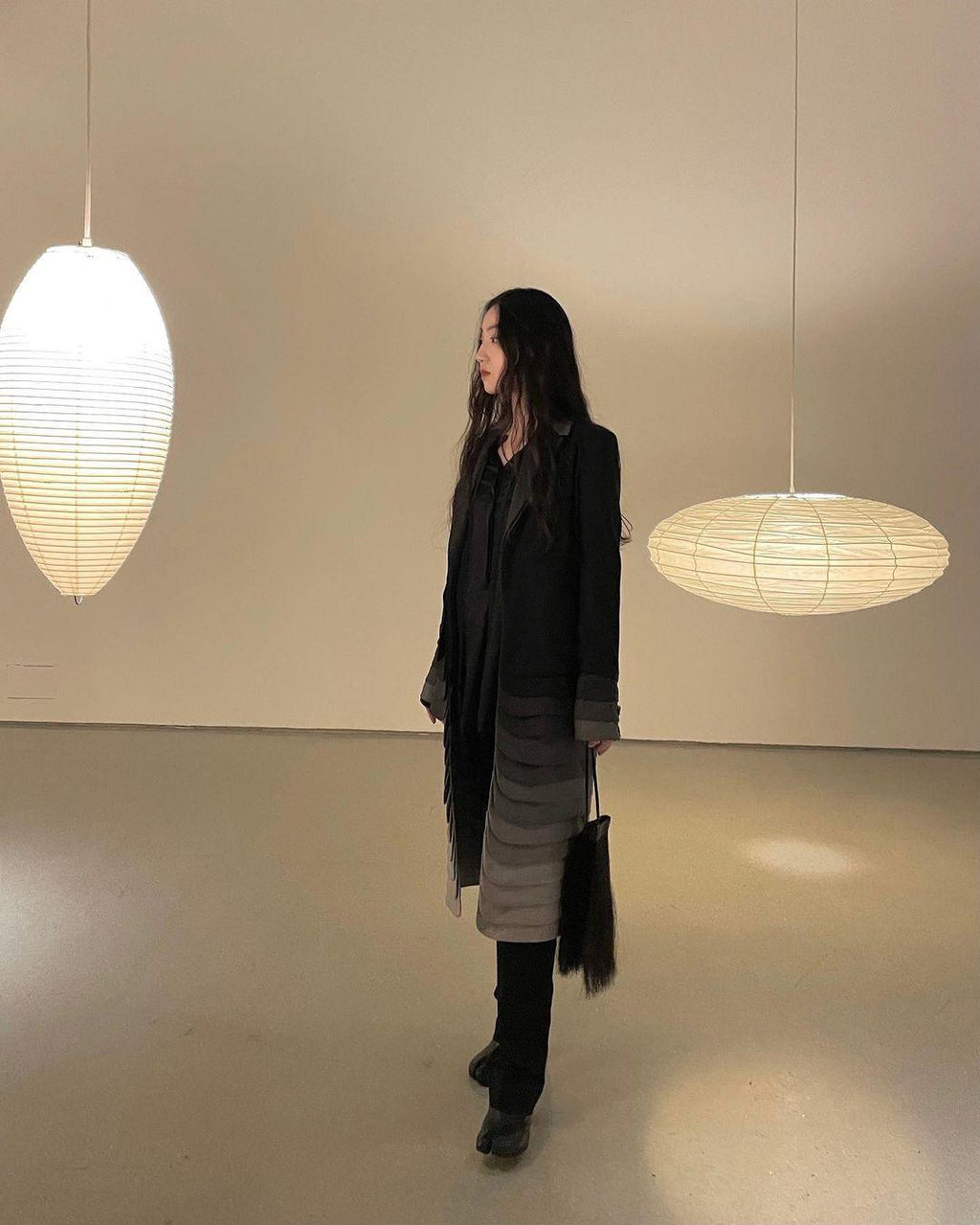 Washi Paper Pendant Light — Pendant Light | Maison Monashee — view 33