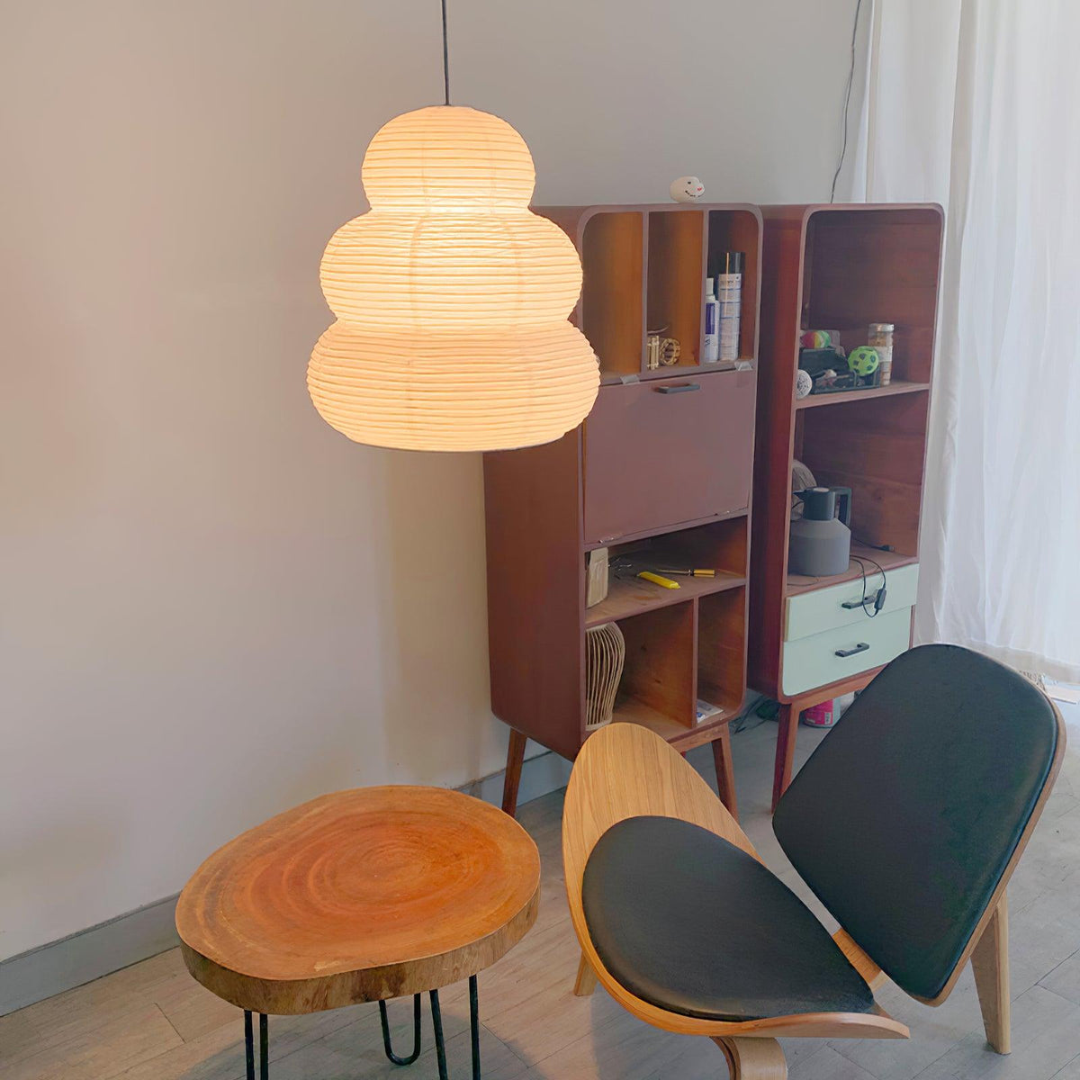 Paper Pendant Light — Pendant Light | Maison Monashee — view 13