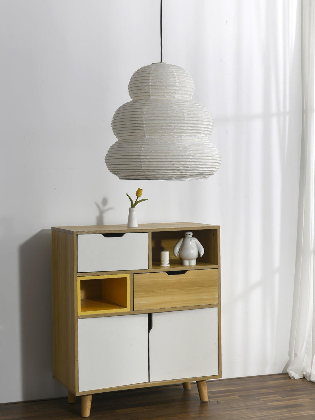 Paper Pendant Light — Pendant Light | Maison Monashee — view 24