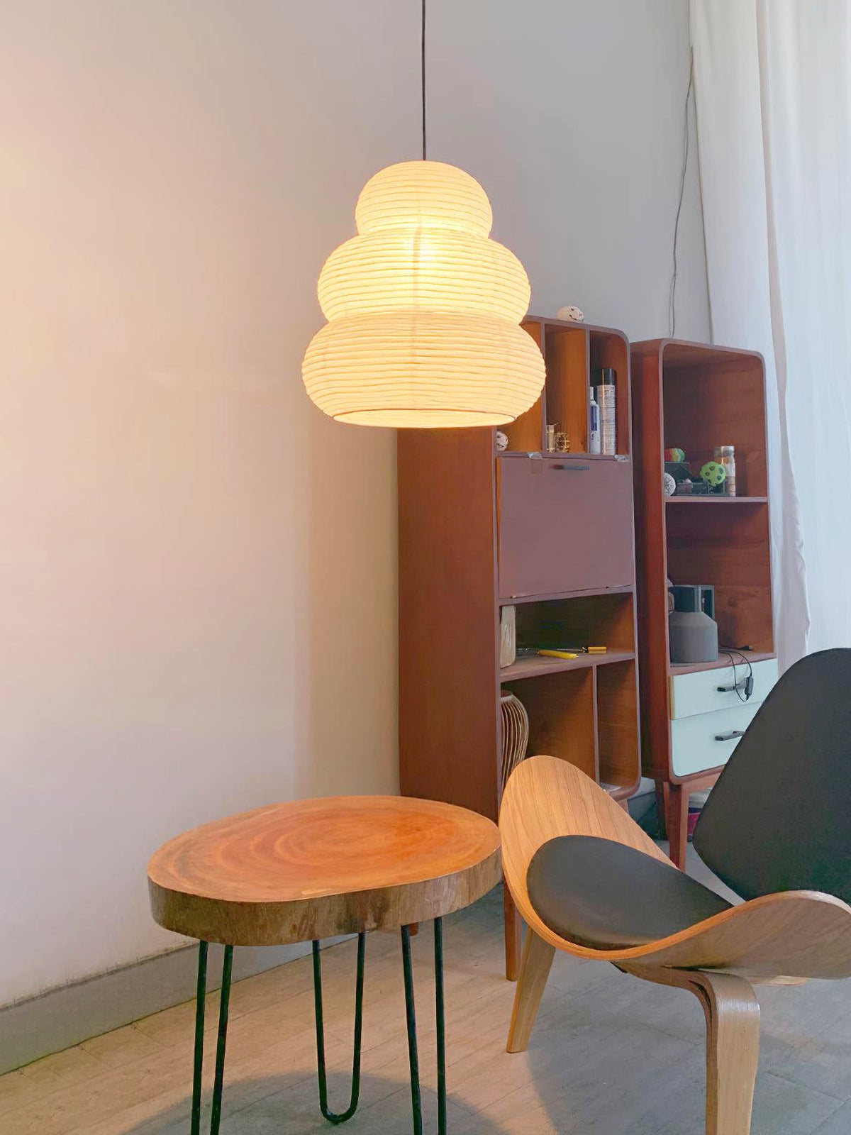 Paper Pendant Light — Pendant Light | Maison Monashee — view 15