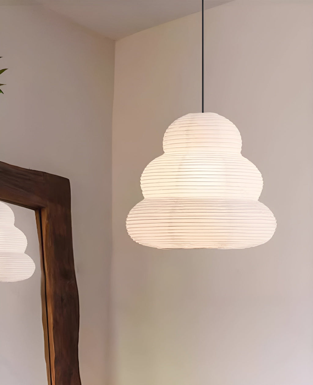 Paper Pendant Light — Pendant Light | Maison Monashee — view 30