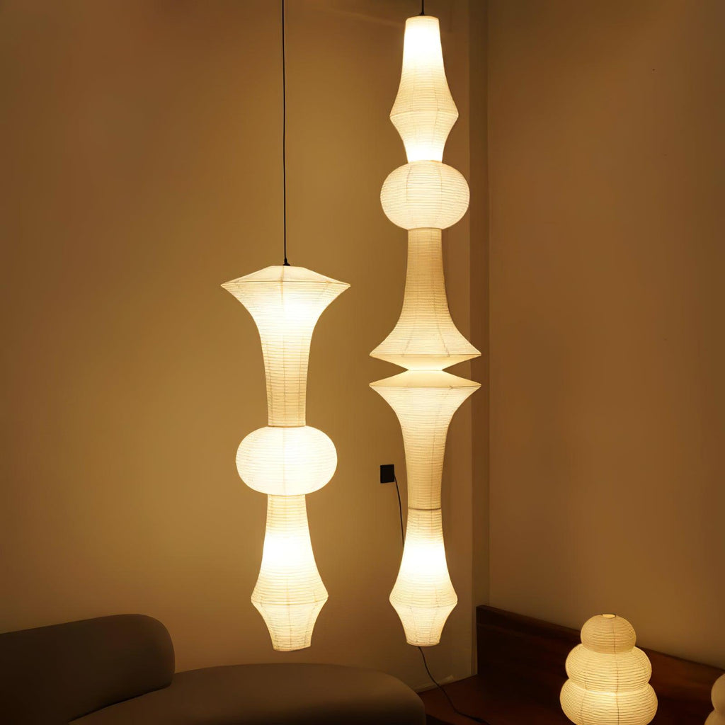 White Paper Pendant Light — Pendant Light | Maison Monashee — view 7