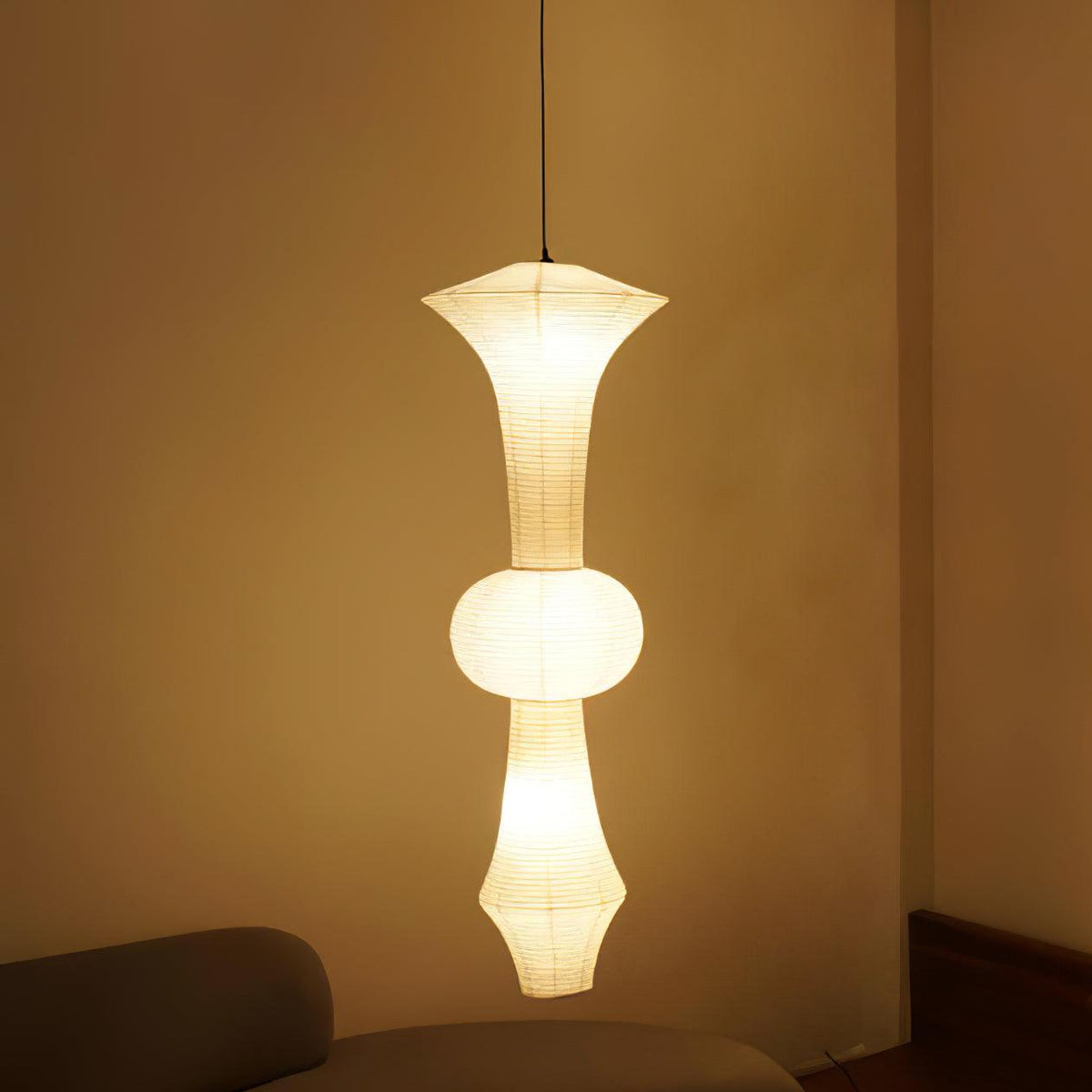 White Paper Pendant Light — Pendant Light | Maison Monashee — view 36